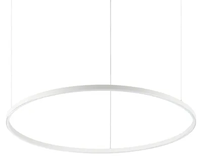 Produktbild von Moderne Hängeampel Aluminium-Kunststoff Weiß Led 55W 3000K D90Cm