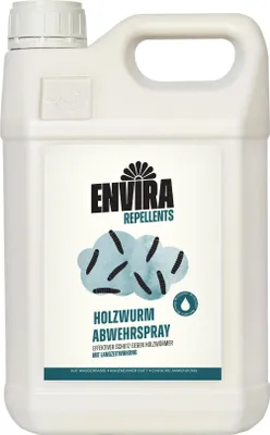 Produktbild von Envira Holzwurm Abwehrspray 5 Liter - Spray mit Langzeitwirkung gegen Holzbock & Holzwurm