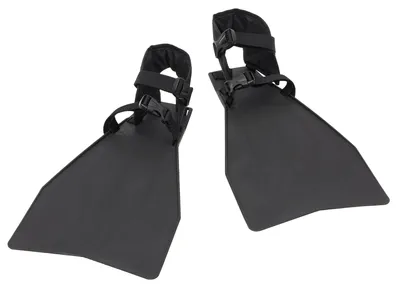 Produktbild von Kinetic Lightweight Flossen Schwarz Schwarz One Size