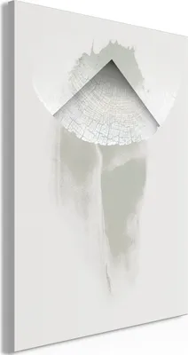 Produktbild von Vlies Leinwandbild - The Beginning (1 Part) Vertical 40x60 cm Abstrakt b-A-0645-b-a