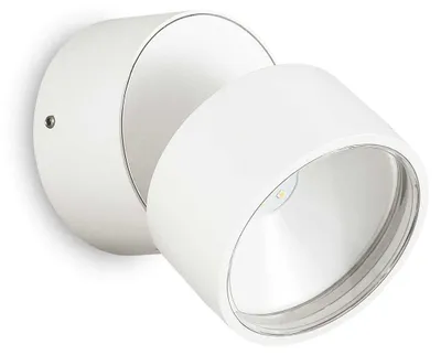 Produktbild von Modern Applique Rund Omega Metall Weiß Led 7W 4000K Natürliches Licht