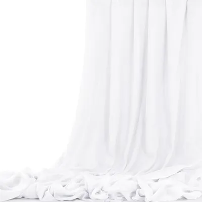 Produktbild von Hochzeits-Gaze Cheesecloth 9,2 m x 90 cm, Weiß, Tischläufer, für Hochzeitsdekoration