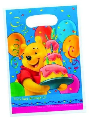 Produktbild von Heyne Party-Geschenkbeutel 'Winnie Pooh'