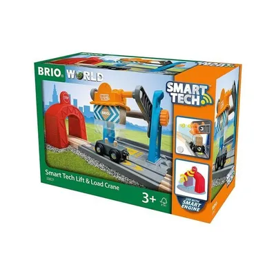 Obrázek produktu pro BRIO Railway 33827 - Nakládací jeřáb Smart Tech