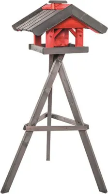 Produktbild von SIENA GARDEN Fynn  Vogelfutterhaus Fynn mit Silo und Ständer P06853