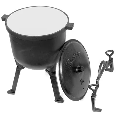 Produktbild von Gusseisen Jagdkessel 7L emailliert BRUNBESTE BB-2647
