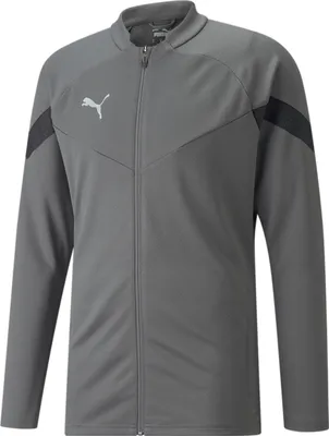 Produktbild von Puma teamFINAL Herren Trainingsjacke grau schwarz Gr S