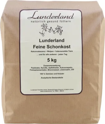 Produktbild von Lunderland Feine Schonkost 5 kg BARF getreidefrei