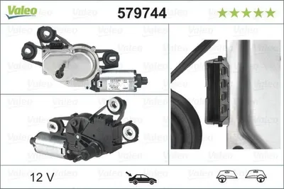 Zdjęcie produktu dla Silnik Wycieraczek Seat Altea, Leon, Toledo Iii 03.04-  Tył