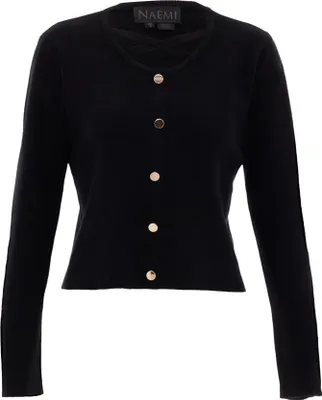 Produktbild von NAEMI damen strickpullover - schwarz, XS/S