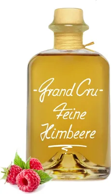 Produktbild von Grand Cru Feine Himbeere 0,5 L fruchtig & sehr mild 40% Vol. Obstler Schnaps Edelspirituose Himbeerschnaps