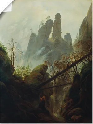 Produktbild von ARTland Poster Felsenschlucht. 1822/23 Größe: 30x40 cm