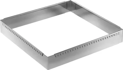 Produktbild von de Buyer 3013.30, Kuchenform, Quadratisch, Edelstahl, Edelstahl, 299 mm, 299 mm