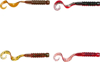 Image de Savage Gear Pro Grub 8 pcs Red N Black 6,5 cm 2 g Rubber lure