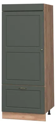 Produktbild von Küchenvorratsschrank Vicco Fame-Line Grün-Gold Landhaus/Goldkraft Eiche 60 cm, Model 62664