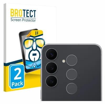 Produktbild von 2x Für Samsung Galaxy S25 FE (NUR Kameraschutz) Schutzfolie BROTECT Displayschutz Display Schutz Folie Klar Transparent