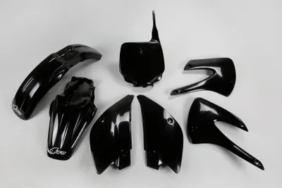 Image de UFO PLAST Kit d'habillage Pour modèles Kawasaki A noir