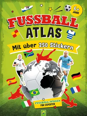 Immagine prodotto di Fußball-Atlas. Mit über 250 Stickern
