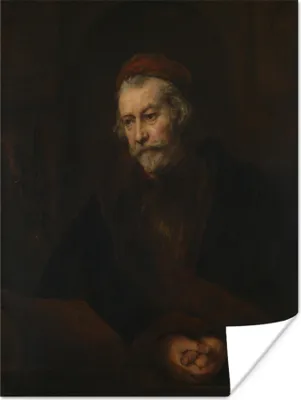 Produktbild von MuchoWow® Poster Der Apostel Paulus - Rembrandt van Rijn 120x160 cm - Wandbilder