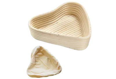Produktbild von Gärkörbchen Set Herz und Bezug 22x23,5x6,5cm