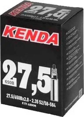 Produktbild von Kenda Presta 40 Mm Fahrradschlauch Schwarz 27.5´´ / 2.10-2.35 Schwarz 27.5´´