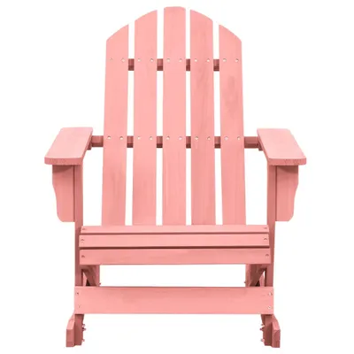 Immagine prodotto di Sedia a Dondolo Giardino Adirondack in Legno di Abete Rosa