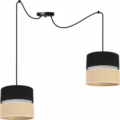 Productafbeelding van SPIDER-plafondlamp, lampenkap 20 cm, zwart