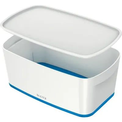 Image de MyBox petite avec couvercle bleu (5229-40-36)