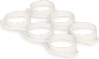 Produktbild von 6 x Silikon Ohrstöpsel Ohrhörer Haken Gummi Tipps Für Bose QuietComfort Ultra Kopfhörer Ohrhörer in Weiß