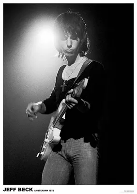 Image de Jeff BECK - Amsterdam 1972 - Affiche Poster - 59x84cm