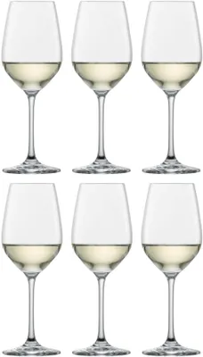 Produktbild von SCHOTT ZWIESEL 8003.20020, Weißwein-Glas, Tulpenglas, Glas, Transparent, VIÑA, 290 ml