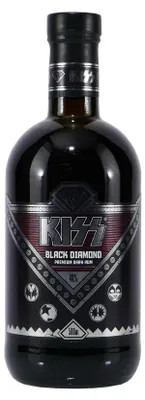 Produktbild von Kiss Black Diamond Rum 40% Vol. 0,5L