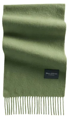Imagen del producto de Marc O'Polo bufanda Woven Scarf Forest Dust verde oscuro