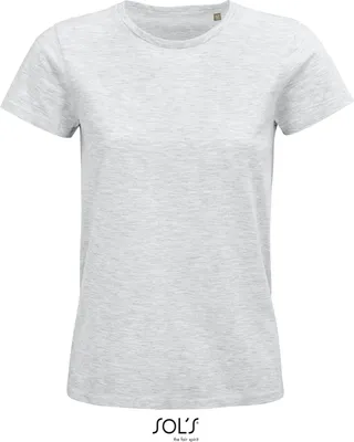 Produktbild von SOLs 03579 | Damen Shirt, Pioneer Women T-Shirt, Jersey 175 - Farbe: Ash (Heather) - Größe: XXL