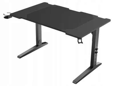 Zdjęcie produktu dla GENESIS NDS-2251, Prosty, Kształt prostokątny, MDF, Stal, Gaming, Czarny