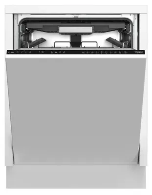 Zdjęcie produktu dla Whirlpool Zmywarka do zabudowy - WH7ITD14C6N6, W pełni wbudowany, Pełny rozmiar (60 cm), Czarny, 1,3 m, 1,55 m, 1,5 m