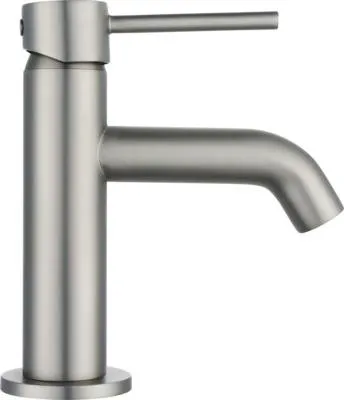 Produktbild von AVITAL Waschtischarmatur REGA CoolStart stainless steel gebürstet mit Push-Open-Ablaufventil