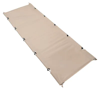 Immagine prodotto di Letto da campeggio pieghevole - Letto da campo pieghevole - Leggero, 2,1 kg - Struttura in alluminio - Pieghevole - Letto da campeggio portatile per ospiti