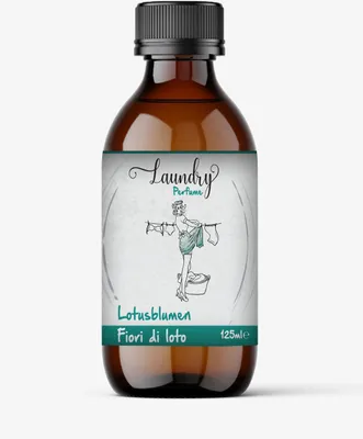 Produktbild von Laundry - Parfüm für die Waschmaschine, Duft für die Waschmaschine, Wäscheduft, Wäscheparfüm, Lotusblumen, 125 ml
