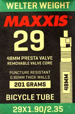 Produktbild von Maxxis Fahrrad Schlauch Welter Weight 29 Zoll SV; 29 x 1,9/2,35; 48 mm Presta