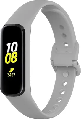 Produktbild von Strap-it Samsung Galaxy Fit 2 Silikonarmband (Grau)
