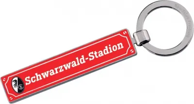Produktbild von SC Freiburg Schlüsselanhänger Straßenschild Fussball