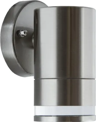 Zdjęcie produktu dla Kinkiet zewnętrzny TARAS matowy chrom 1xGU10x35W metal wym:13x7,5x9cm IP54 Struhm