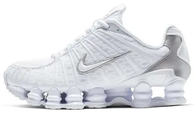 Produktbild von Nike Shox TL White Metallic Silver Max Orange - EU: 39