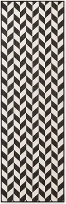 Image de Tapis Ted Baker Haringey à tissage plat Terrick noir et blanc