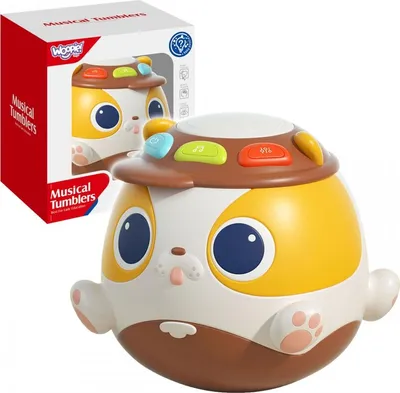Produktbild von Woopie - Woopie Interaktiver Spielball für Hunde Musikalisches Lernspielzeug