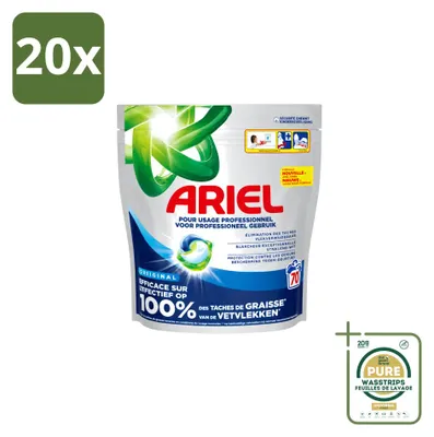 Produktbild von 20 x Ariel All-in-1 Pods Regular - Waschmittel - Vorratspackung - 20 Stücke