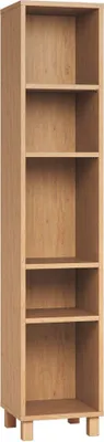 Produktbild von Regal Averias 22, Farbe: Eiche - Abmessungen: 195 x 39 x 38 cm (H x B x T)