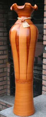 Produktbild von BODENVASE "KLASSIK I" - Grösse: ca.100 CM Hellbraun