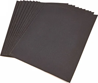 Immagine prodotto di Set di carta abrasiva impermeabile, 10 pezzi, grana 600